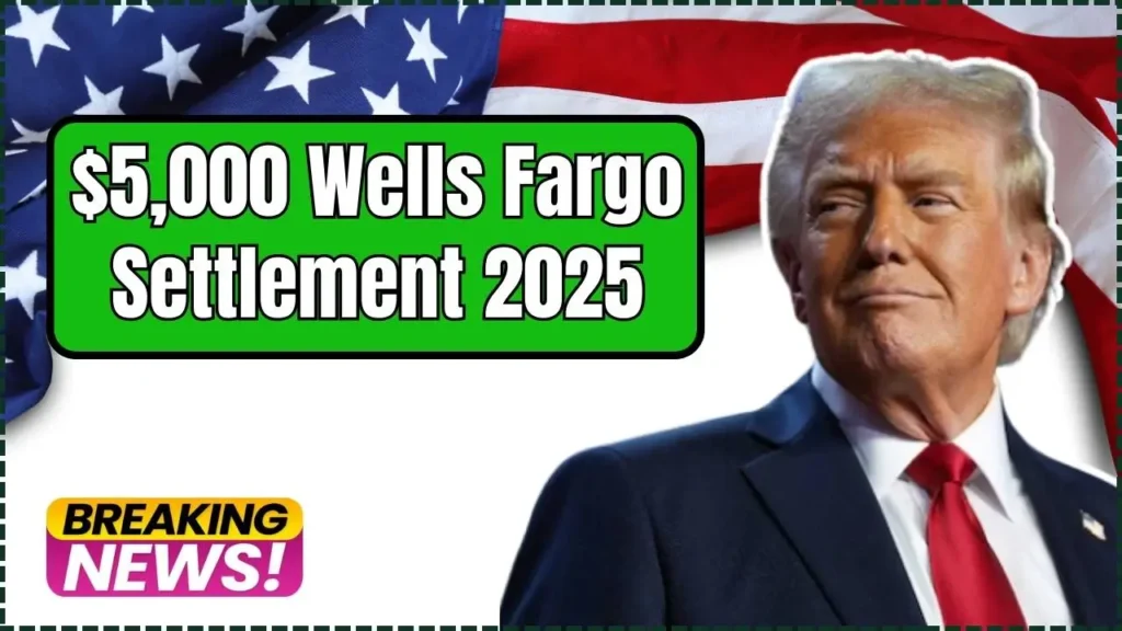 $5,000 Wells Fargo Settlement 2025